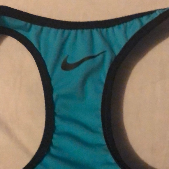 Teal Nike Sports Bra - Picture 4 of 6